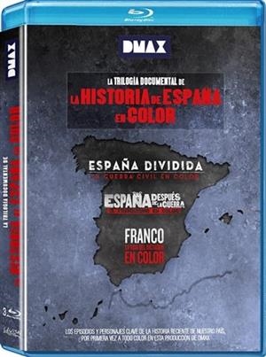 Trilogía Documental De La Historia De España En Color - Blu-Ray | 8421394413672 | Francesc Escribano, Lluís Carrizo