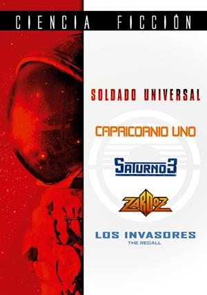 Cine Ciencia Ficción (Pack): Soldado Universal / Capricornio Uno / Saturno 3 / Zardoz / Los Invasores (The Recall) - DVD | 8421394556553 | Varios