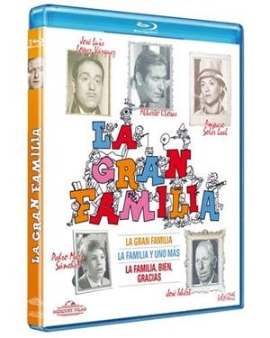 La Gran Familia + La Familia Y Uno Mas + La Familia Bien, Gracias - Blu-Ray | 8421394412835 | Fernando Palacios, Pedro Masó