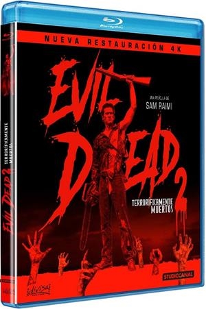 Terroríficamente Muertos (Evil Dead 2) - Blu-Ray | 8421394410527 | Sam Raimi