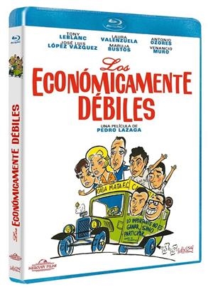 Los Económicamente Débiles - Blu-Ray | 8421394409118 | Pedro Lazaga