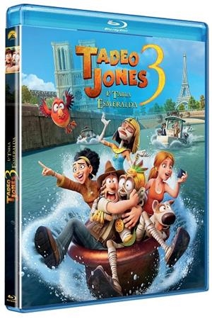 Tadeo Jones 3: La Tabla Esmeralda - Blu-Ray | 8421394002142 | Enrique Gato