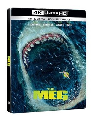 Megalodón (+ Blu-Ray) Edición Steelbook - 4K UHD | 8414533138727 | Jon Turteltaub