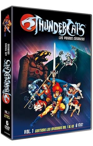 Thundercats Los Felinos Cósmicos Vol. 1 (6 DVD) - DVD | 8436555538224