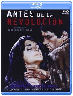 Antes De La Revolución - Blu-Ray R (Bd-R) | 8436548866075 | Bernardo Bertolucci