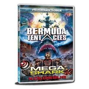 Bermuda Tentacles+Mega Shark Vs Kolossus - DVD | 8429987340121 | Nick Lyon, Christopher Ray