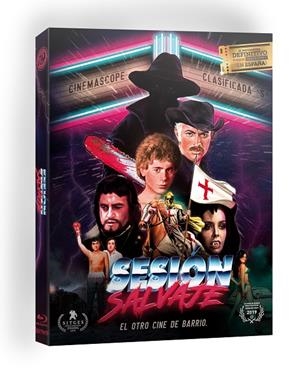 Sesión Salvaje (Edición Limitada) - Blu-Ray | 8429987391017 | Paco Limón y Julio César Sánchez