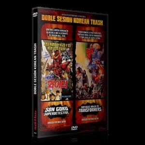 Korean Trash (Son Goku Superdectetive/ Tortugas Ninja vs. Transformers) (VOSE) - DVD | 8420666899259 | Mike Wong, Park Ho-jin