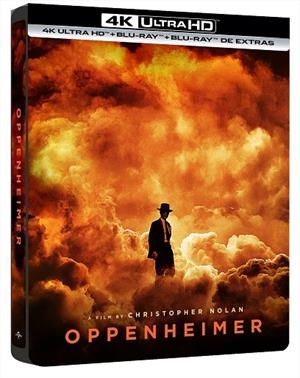 Oppenheimer (+ Blu-Ray + Blu-Ray Extras) Ed. Steelbook - 4K UHD | 8414533139441 | Christopher Nolan