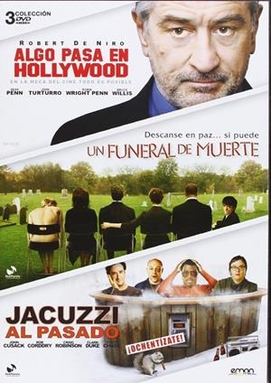 Algo pasa en Hollywood+un funeral de muerte+jacuzzi al pasado - DVD | 8435153732928