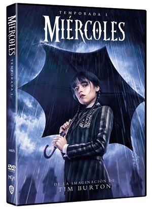 Miércoles - Temporada 1 - DVD | 8414533140577 | Alfred Gough, Miles Millar, Tim Burton, James Marshall, Gandja Monteiro