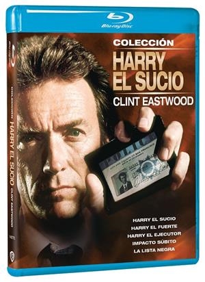 Pack Harry el Sucio: Harry el sucio+Harry el fuerte+Harry el ejecutor+Impacto súbito+La lista negra - Blu-Ray | 8414533140775 | Don Siegel, Ted Post, James Fargo, Clint Eastwood, Buddy Van horn