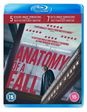 Anatomía de una caída (VOSI) - Blu-Ray | 5055761916362 | Justine Triet