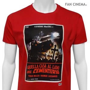 Aquella casa al lado del cementerio M - Camiseta | 8429987403970