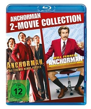 El reportero: La leyenda de Ron Burgundy / Los amos de la noticia - Blu-Ray | 5053083098568 | Adam McKay