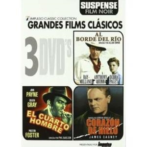 Pack Grandes Films Clásicos de suspense (Al Borde Del Rio + Cuarto Hombre + Corazon De Hielo) - DVD | 8414533076487