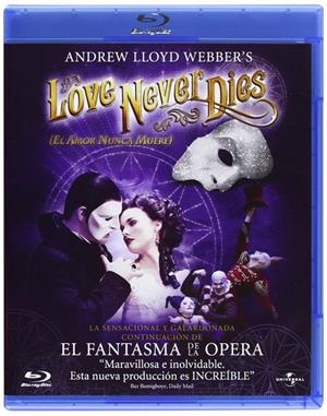 Love Never Dies (El Amor Nunca Muere) - Blu-Ray | 8414906920300