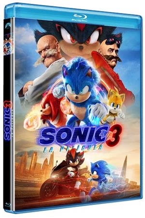 Sonic 3: La película (Sonic the Hedgehog 3) - Blu-Ray | 8421394002593 | Jeff Fowler
