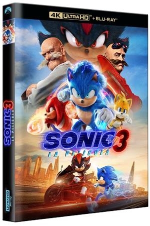Sonic 3: La película (Sonic the Hedgehog 3) (+ Blu-Ray) - 4K UHD | 8421394101951 | Jeff Fowler