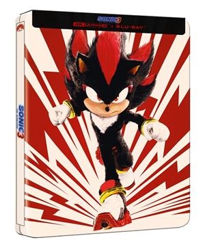Sonic 3: La película (Sonic the Hedgehog 3) (+ Blu-Ray) Steelbook Shadow - 4K UHD | 8421394101975 | Jeff Fowler