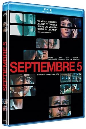 Septiembre 5 (September 5) - Blu-Ray | 8421394002616 | Tim Fehlbaum
