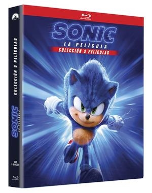 Sonic 1+2+3 (Sonic the Hedgehog) - Blu-Ray | 8421394002609 | Jeff Fowler