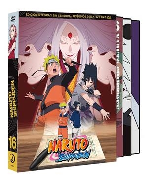 Naruto Shippuden Box 16 (Episodios de 398 a 423) - DVD | 8424365728829 | Hayato Date