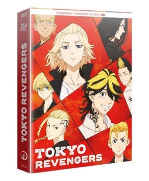 Tokyo Revengers Temporada 1 - DVD | 8424365728515 | Kôichi Hatsumi, Katsuya Asano, Takahiro Ono, Saori Tachibana, Masato Tamagawa