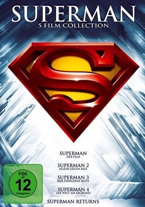 Superman 5-Film Collection (VOSI) - DVD | 5051890216717 | Richard Donner, Richard Lester, Bryan Singer