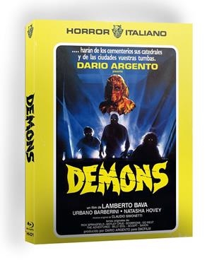 Demons (Horror Italiano) -Funda+póster+certificado de edición limitada numerada- - Blu-Ray | 8429987407084