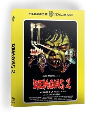 Demons 2 (Horror Italiano) -Funda+póster+certificado de edición limitada numerada- - Blu-Ray | 8429987407091 | Lamberto Bava