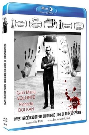 Investigación sobre un ciudadano libre de toda sospecha - Blu-Ray R (Bd-R) | 8436593555986 | Elio Petri