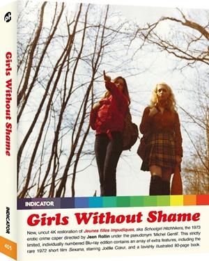 Muchachas impúdicas (Girls Without Shame (Aka Schoolgirl Hitchhikers) Restored Limited Edition with Book) (VOSI) - Blu-Ray | 5060697922813 | Jean Rollin