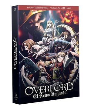 Overlord: El reino sagrado (Edición coleccionista A4) - Blu-Ray | 8424365728782 | Naoyuki Itou