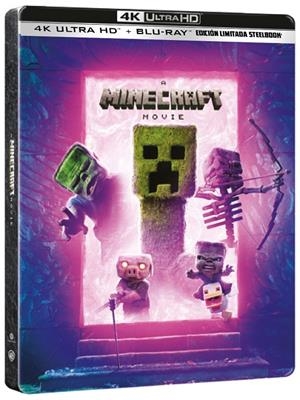 Una película de Minecraft (+ Blu-Ray) Ed. Steelbook Portal - 4K UHD | 8414533145701 | Jared Hess