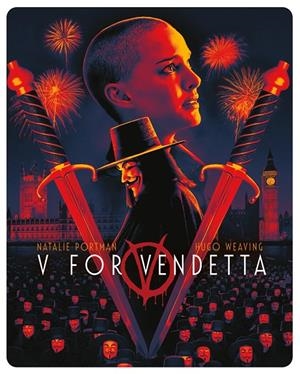 V For Vendetta (Limited Edition Steelbook 4K + Blu-Ray) - 4K UHD | 5051892255325 | James McTeigue