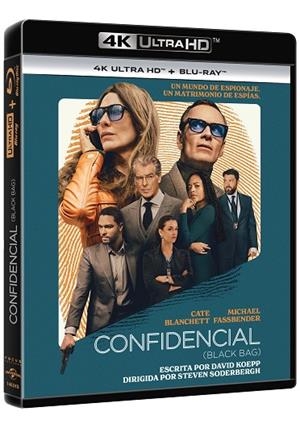 Confidencial (Black Bag) (+ Blu-Ray) - 4K UHD | 8414533146241 | Steven Soderbergh