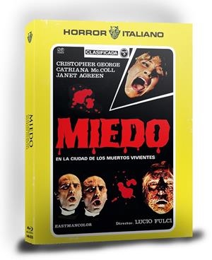 Miedo en la ciudad de los muertos vivientes -Paura nella città dei morti viventi- (Horror italiano) - Blu-Ray | 8429987407459 | Lucio Fulci
