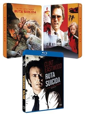Ruta Suicida (The Gauntlet) Steelbook - Blu-Ray | 8436558201545 | Clint Eastwood