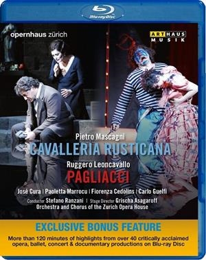Pietro Mascagni: Cavalleria Rusticana + Leoncavallo: Pagliacci - Blu-Ray | 8072809170934