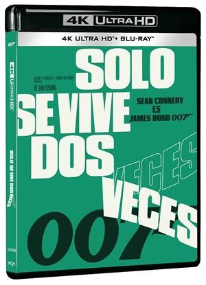 007 Sólo Se Vive Dos Veces (+ Blu-Ray) - 4K UHD | 8414533147040 | Lewis Gilbert