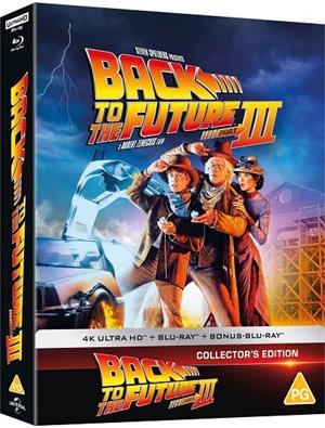Regreso Al Futuro 3 (Back To The Future. Part 3)( Limited Collectors Edition Steelbook 4K + Blu-Ray) (VOSI) - Blu-Ray | 5061088921484 | Robert Zemeckis