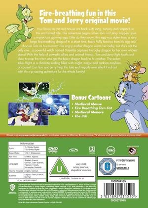 Tom y Jerry el dragón desaparecido - DVD | 5051892231510 | Spike Brandt, Tony Cervone
