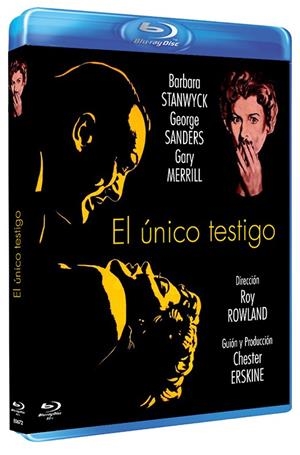 El único testigo (Witness to Murder) - Blu-Ray R (Bd-R) | 8436593556402 | Roy Rowland