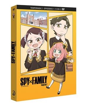Spy Family Temporada 2 episodios 1 a 12. DVD - DVD | 8424365729147 | Kazuhiro Furuhashi, Takahiro Harada