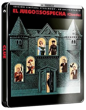 Cluedo, El Juego De La Sospecha (Ed. Steelbook) - 4K UHD | 8421394102255 | Jonathan Lynn