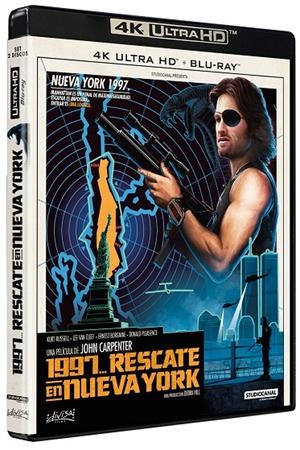 1997...Rescate en Nueva York (Escape from New York) (+ Blu-Ray) - 4K UHD | 8421394301481 | John Carpenter