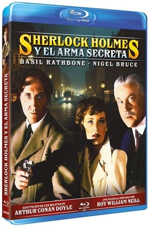 Sherlock Holmes y el arma secreta (Sherlock Holmes and the Secret Weapon) - Blu-Ray R (Bd-R) | 7427254483398 | Roy William Neill