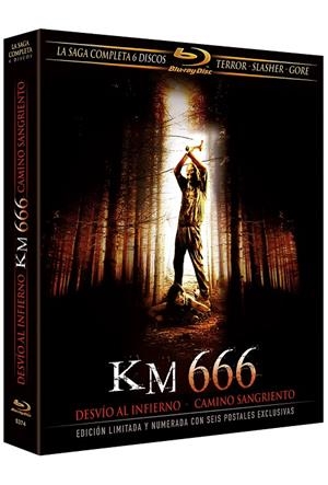 Camino Sangriento 1+2+3+4+5+6 (Digipack Numerado y Limitado con 6 Postales) - Blu-Ray | 8436558202740 | Rob Schmidt, Joe Lynch, Declan O'Brien, Valeri Milev