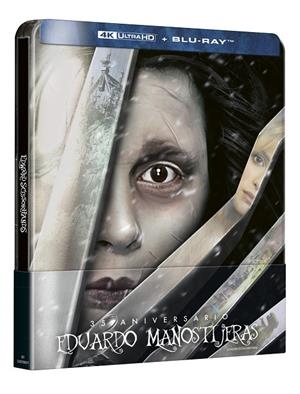 Eduardo Manostijeras (Edward Scissorhands) (+ Blu-Ray) Ed. Steelbook - 4K UHD | 8421394803558 | Tim Burton